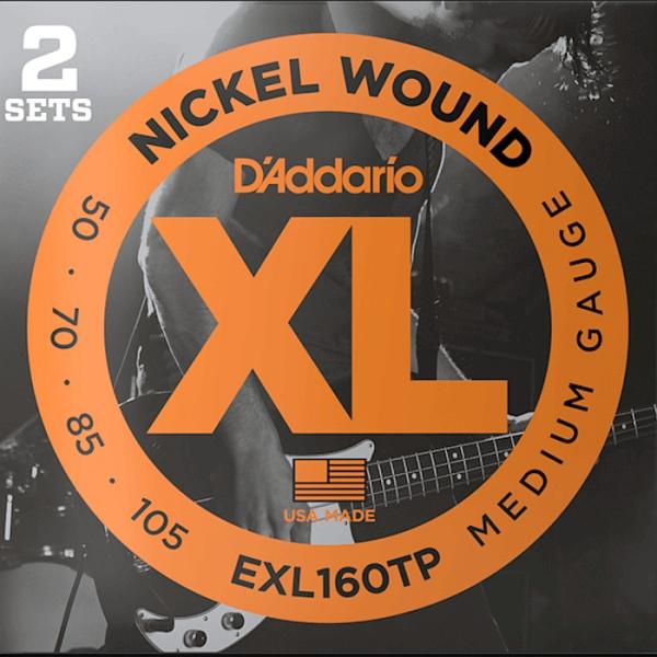 2ZbgpbN D'Addario EXL160TP Nickel Wound 050-105 Long Scale __I x[X