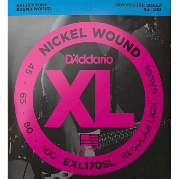 D'Addario EXL170SL Nickel Wound 045-100 Super Long Scale __I x[X
