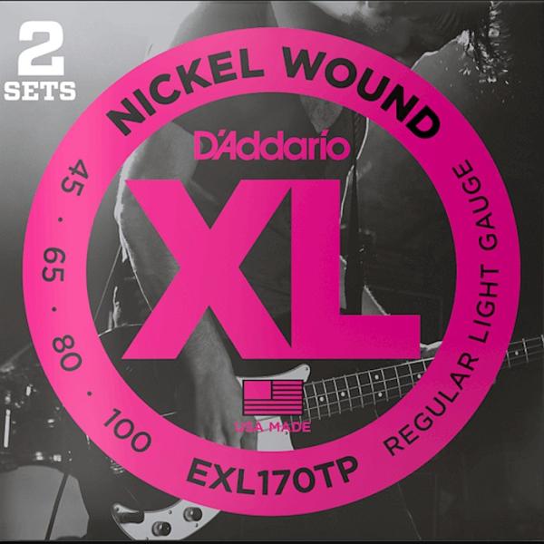 2ZbgpbN D'Addario EXL170TP Nickel Wound 045-100 Long Scale __I x[X