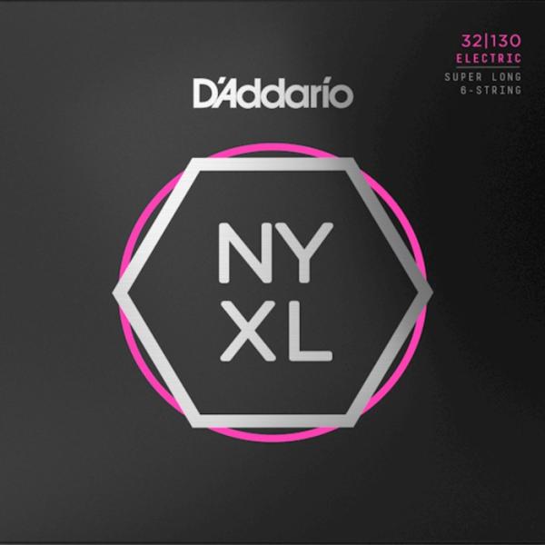 6p D'Addario NYXL32130SL Bass Strings 032-130 Super Long Scale __I x[X
