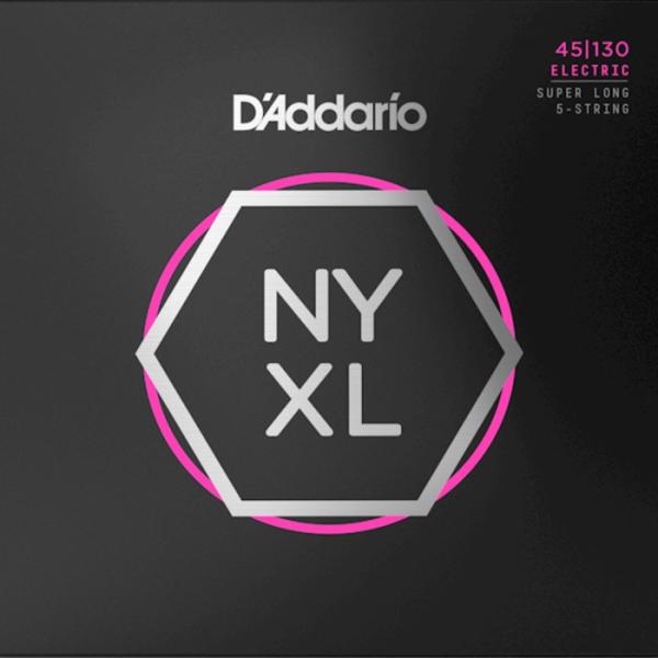 5p D'Addario NYXL45130SL Bass Strings 045-130 Super Long Scale __I x[X