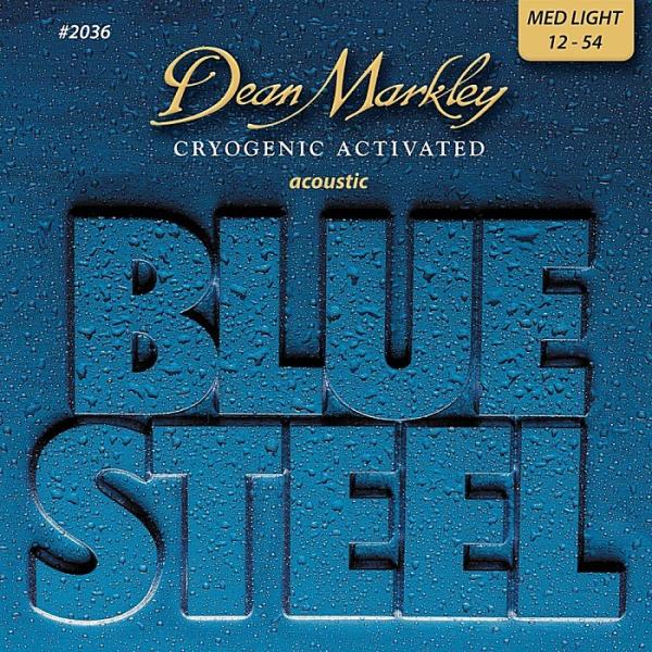 Dean Markley #2036 Blue Steel Med Light 012-054 ディーンマークレイ アコギ弦