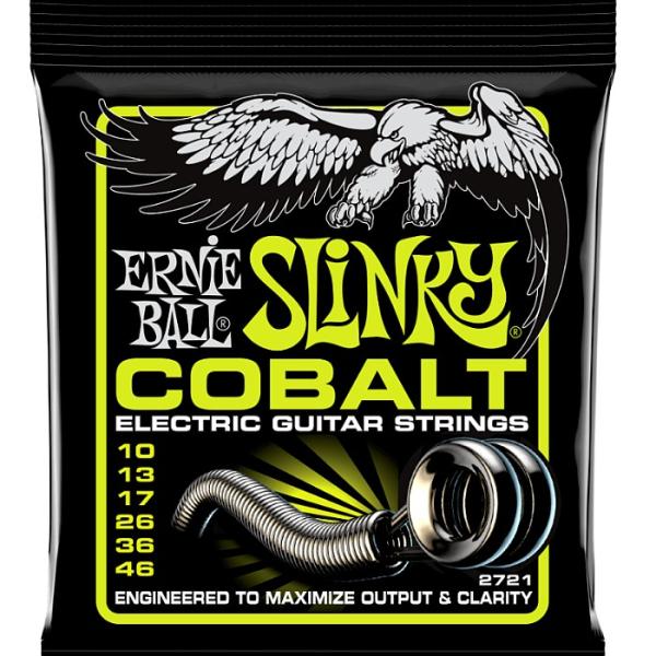 ERNIE BALL #2721 Cobalt Regular Slinky 010-046 A[j[{[ GLM^[