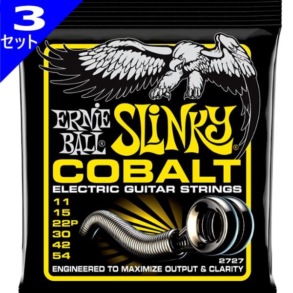 3Zbg ERNIE BALL #2727 Cobalt Beefy Slinky 011-054 A[j[{[ GLM^[