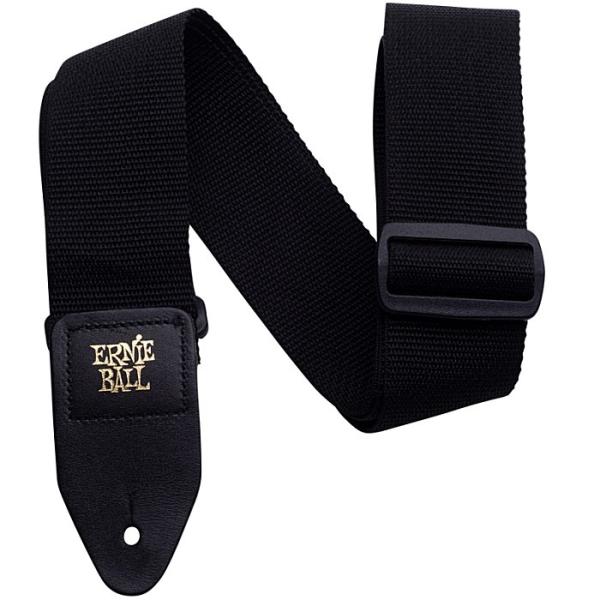 他サイト： ERNIE BALL Polypro Strap Black #4037 アーニーボール ギターストラップの商品画像