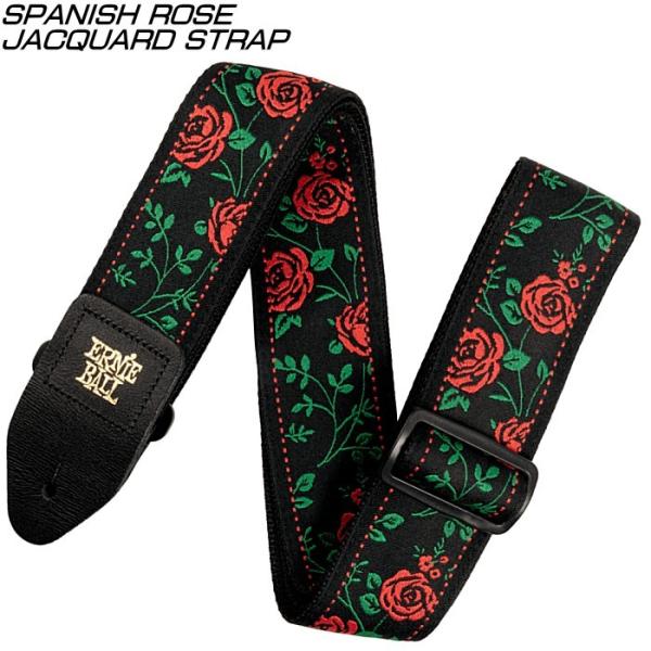 ストラップ アーニーボール ギターストラップ ＃4142 Jaguard Strap Red