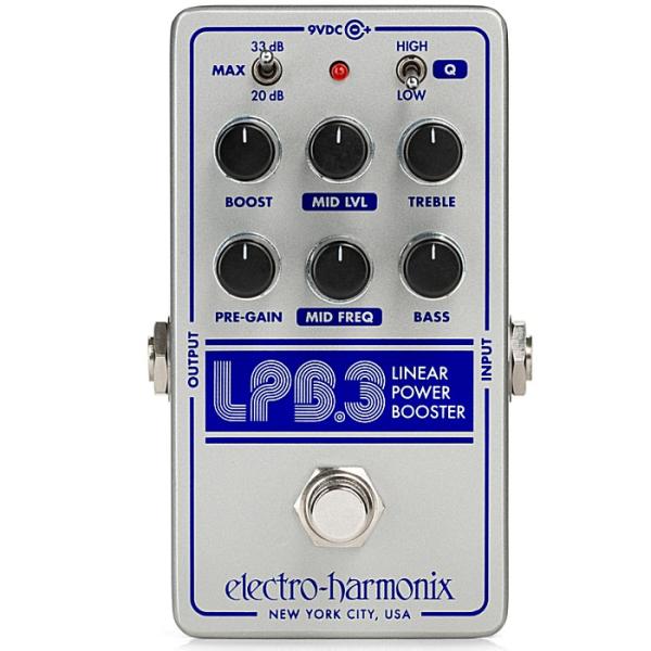 ギター Electro-Harmonix LPB-3LinearPowerBooster Electro-Harmonix LPB-3 Linear Power Booster & EQ エレクトロ