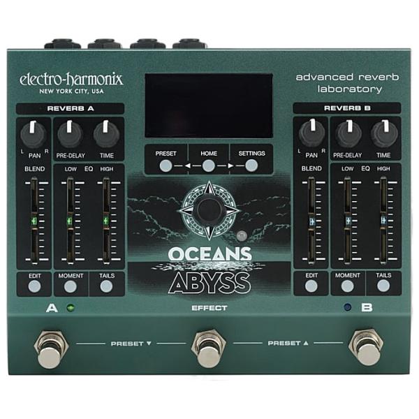 Electro-Harmonix Oceans Abyss Advanced Reverb Laboratory エレクトロハーモニクス リバーブ ワークステーション