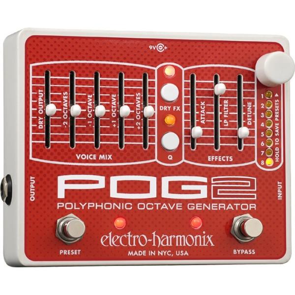 electro-harmonix POG2 エレクトロハーモニクス　ポグ2 POG2 | Polyphonic Octave Generator - Electro-Harmonix
