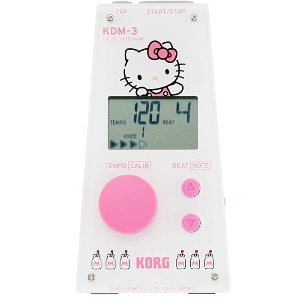 他サイト： KORG KDM-3-KT コルグ ハローキティ サンリオ コラボ デジタルメトロノームの商品画像