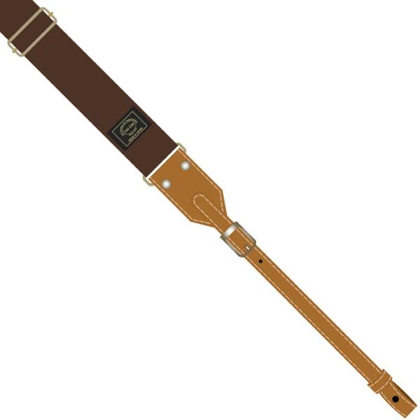 他サイト： Live Line AC Strap Acoustic Style LSA2600BRN ライブライン ギターストラップ ループエンド ブラウンの商品画像