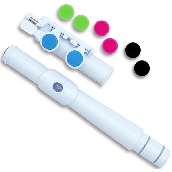 こちらの商品は Nuvo jFLUTE(ヌーボ Jフルート)専用のC足部管とストレート型頭部管がセットになったアップグレードキットになります。小さいお子様に適した管の短い jFlute にアップグレードキットの頭部管と足部管を交換すると、一...