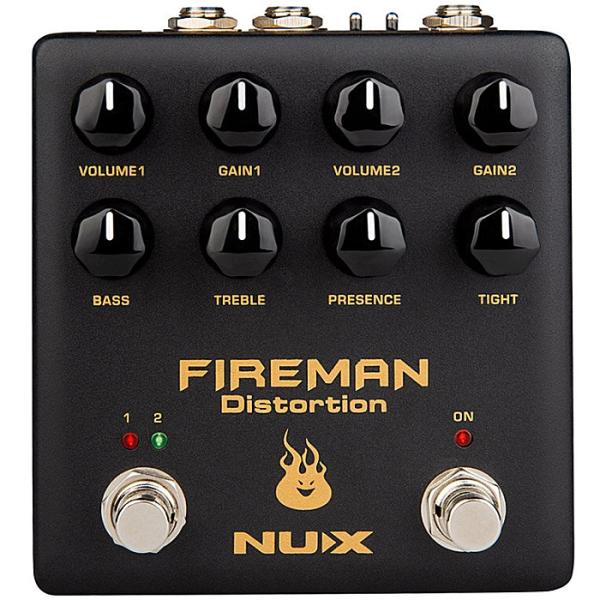 ☆送料無料☆ NUX Fireman (NDS-5) Distortion NUX Fireman (NDS-5) -Dual Channel Brown Sound Distortion