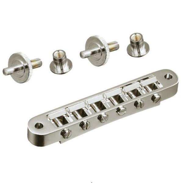 定番のお歳暮＆冬ギフト SCUD ニッケル シャーラータイプ ブリッジ Tune-o-matic HK-120N ギターアクセサリ