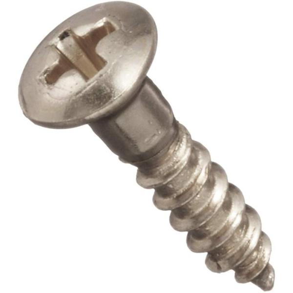 他サイト： SCUD TS-11NH ピックガード用ビス オーバルヘッド ミリ ニッケル 2.7x12mmの商品画像