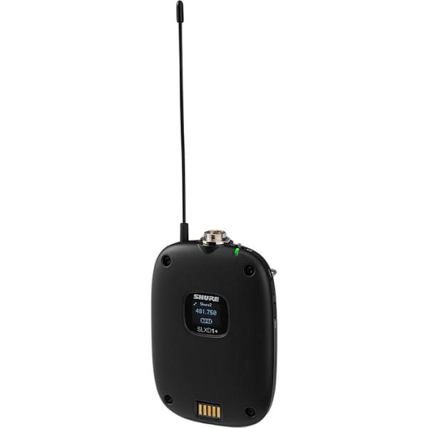 Shure SLXD1+=-JB シュア デジタルワイヤレスボディパック型送信機