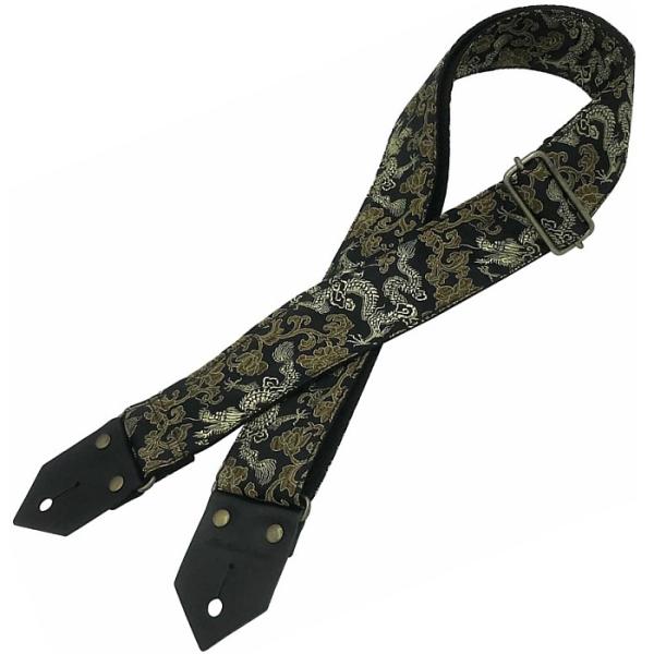 Spice Note Strap Dragons &amp; Flowers ES-PJ50DF/BLK XpCXm[g M^[Xgbv