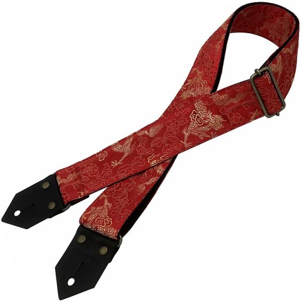 Spice Note Strap Dragons &amp; Flowers ES-PJ50DF/RED XpCXm[g M^[Xgbv