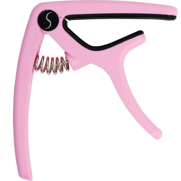 Capo SCP-01 PK カポタスト ピンク :SYAIRI-SCP-01-PK:ギターパーツの店・ダブルトラブル 通販 ヤイリ ワンタッチ カポタスト Guitar Capotasto SCP-01 PK