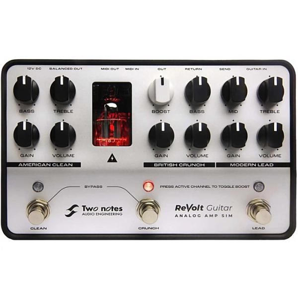 Two notes ReVolt Guitar トゥーノーツ ギター用アナログ アンプ＆キャビネット シミュレーター