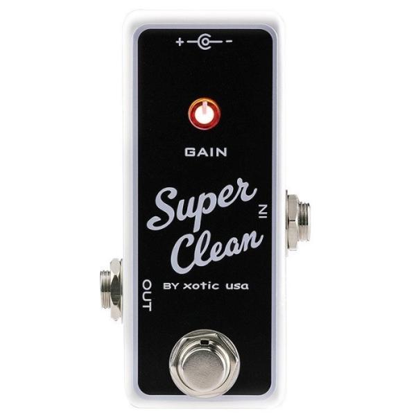 Xotic Super Clean ギター　ブースター　バッファー Xotic Effects Super Clean Buffer バッファー : ギターパーツの店