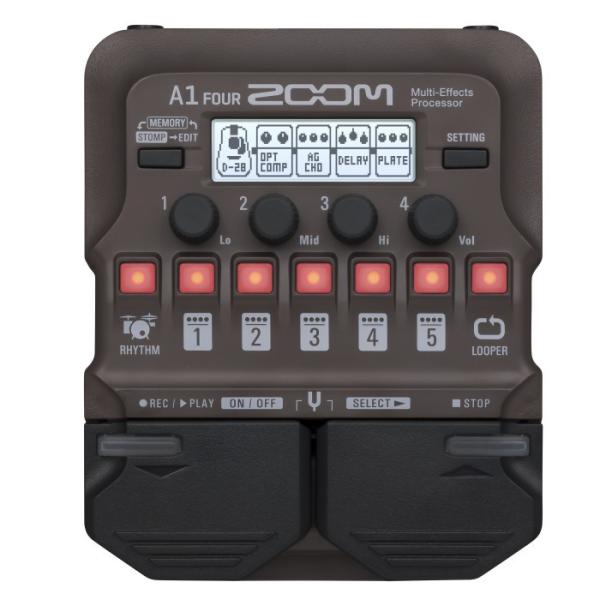 他サイト： Zoom A1-FOUR Acoustic Multi-Effects Processor ズーム アコースティック楽器用マルチエフェクターの商品画像