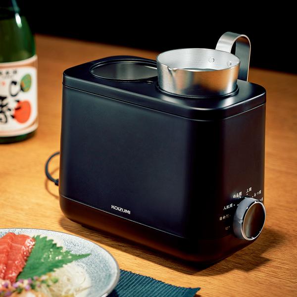 ※返品について原則未使用・未開封の商品に限り、8日以内まで返品可能です。往復送料はお客様のご負担となります。（ご使用後に不良品とわかった場合は除く）■商品情報【商品名】酒燗器 かんまかせ KOP-0401K【セット内容】本体、チロリ×2【サ...