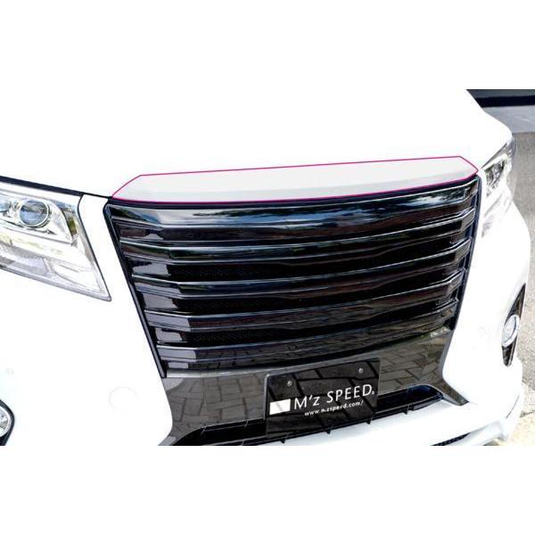 エムズスピード アルファード G/X 30系 前期 フードトップモール