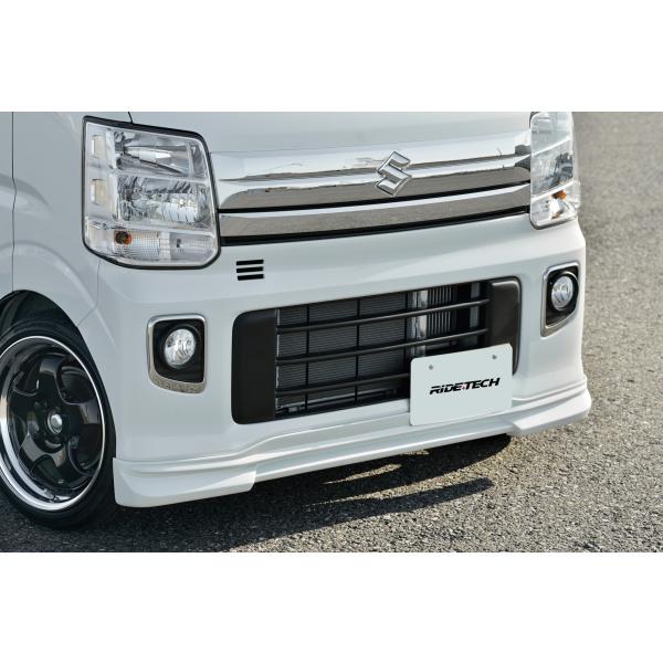 エブリィワゴン DA17W フロントハーフスポイラー 塗装済 GLANZ
