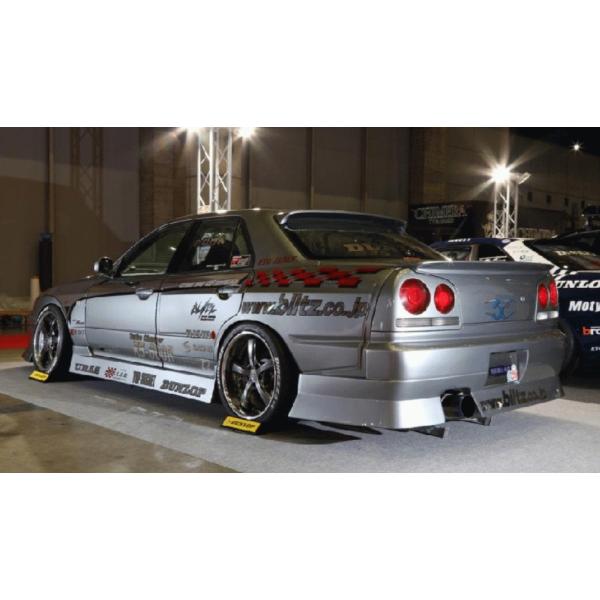 ユーラス URAS スカイライン 4ドア ER34 後期 張出 リアバンパー 