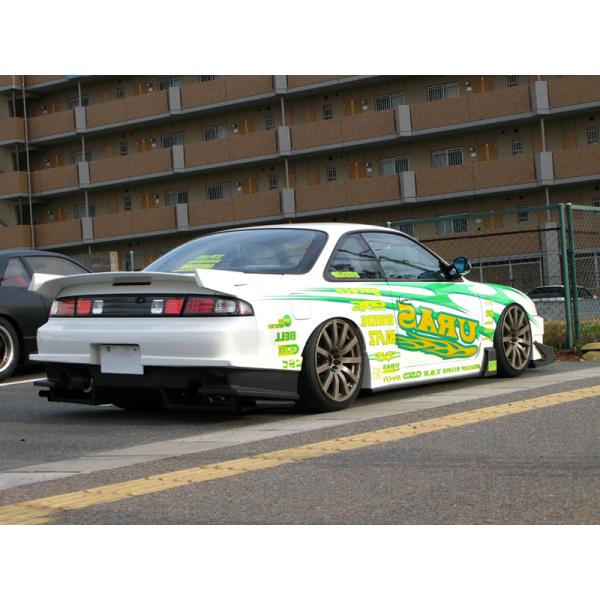 s14 後期　ユーラスタイプ4 フルエアロセット シルビア S14 後期 Type-4 リニューアルバージョン 3点kit 塗装