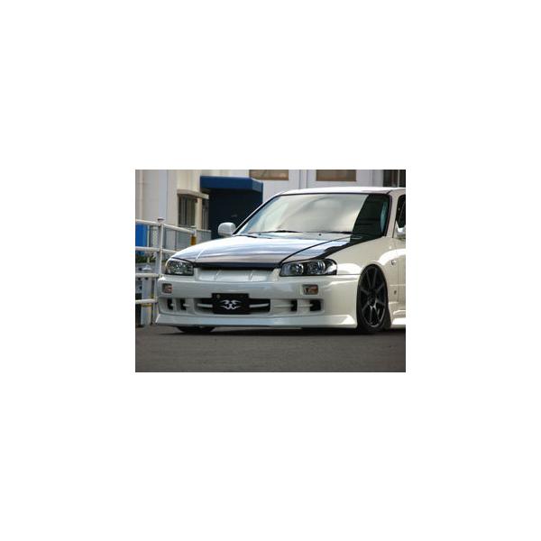 ユーラス URAS スカイライン 2ドア ER34 STYLE-L フロントバンパー