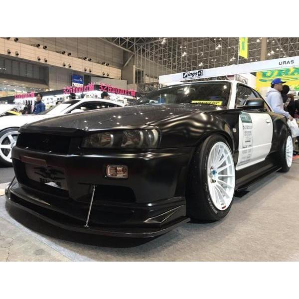 URAS スカイラインR34 2Dr/4Dr アイライン左右セット URAS