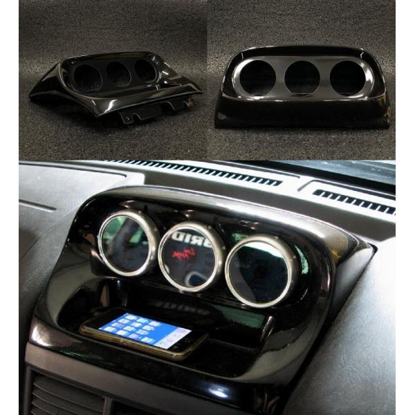 ユーラス URAS スカイライン ER34 3連メーターパネル 純正ターボ車用