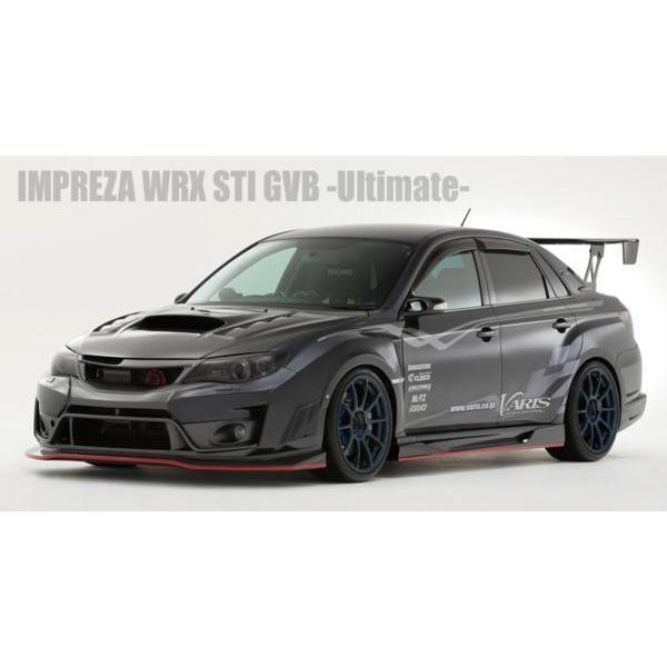 バリス インプレッサ WRX STI GVB C型/D型 フロントバンパー Ver-2 FRP 