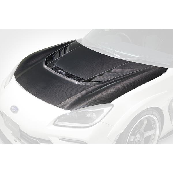 バリス クーリング ボンネット カーボン BRZ ZC6 : デュアルモード