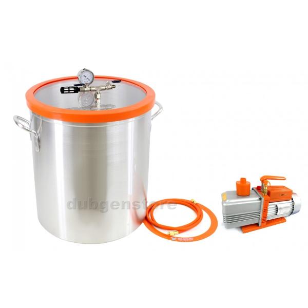 値下げ中 真空脱泡器 約7リットリチャンバー dubgenstore_hvc15gl