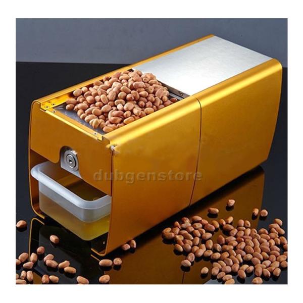 電動油しぼり機　搾油機 家庭用油絞り器 電動油しぼり機 搾油機 : ダブゲンストア - 通販