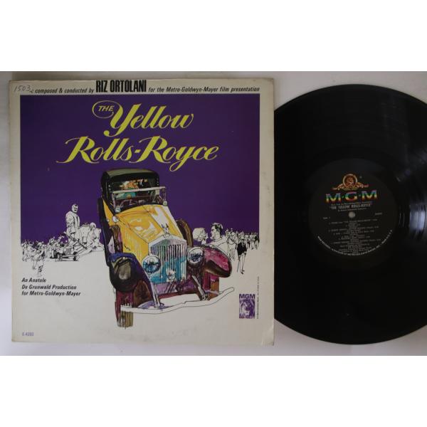 米LP Ost, Riz Ortolani 黄色いロールス・ロイス Yellow Rolls-royce E4292 MGM /00260