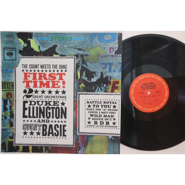 LP Duke Ellington First Time The Count Meets The Duke CS8515 COLUMBIA US Vinyl /00260