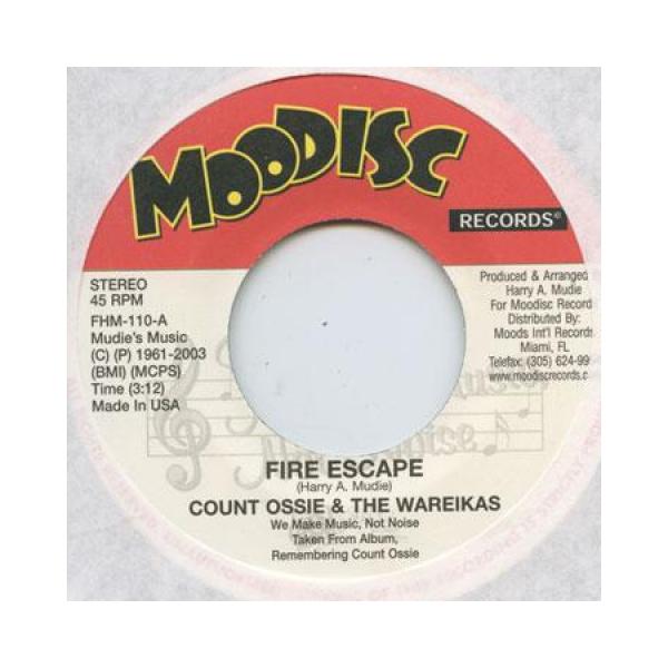 米7” Count Ossie Fire Escape / Sodom &amp; Gomorrah HM110 Moodisc /00043