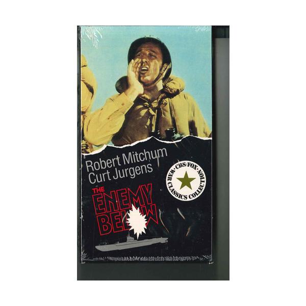 米VHS Movie Enemy Below 1133 CBS/FOX /00300