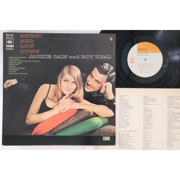 LP Jackie Cain, Roy Kral Sweet And Low Down SONP50316 CBS SONY /00260