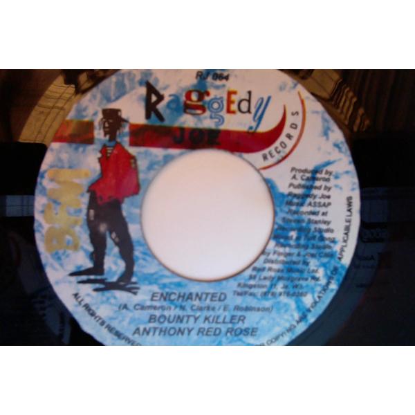 ジャマイカ7" Bounty Killer &amp; Anthony Red Rose Enchanted RJ064 Raggedy Joe Records /00080