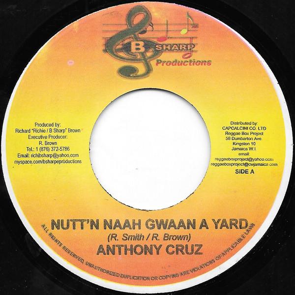 ジャマイカ7" Anthony Cruz Nuttn Naah Gwaan A Yard NONE B Sharp Productions /00080