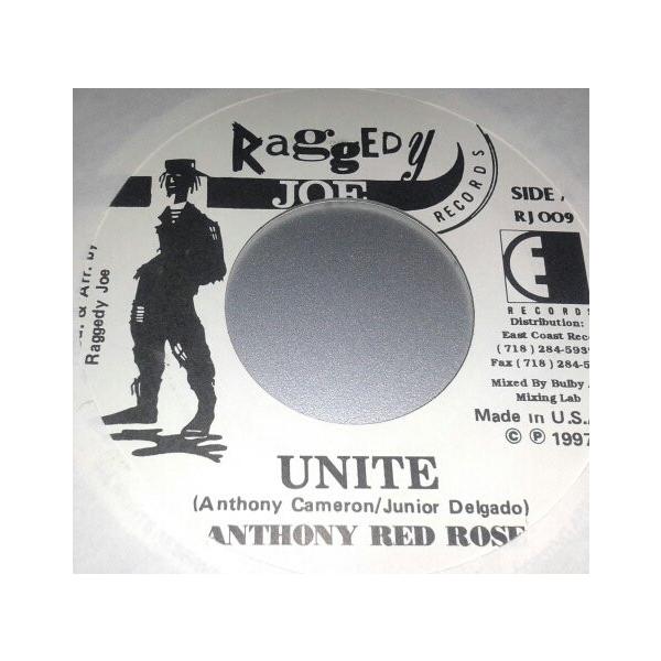 米7” Anthony Red Rose Unite RJ009 Raggedy Joe Records /00080