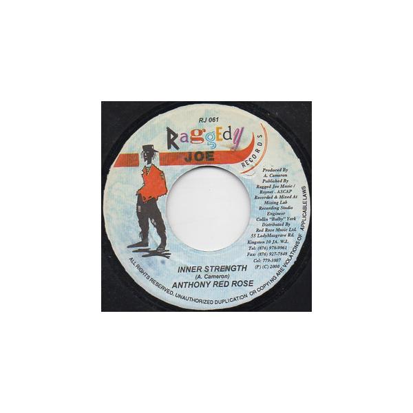 ジャマイカ7” Anthony Red Rose Inner Strength RJ061 Raggedy Joe Records /00080