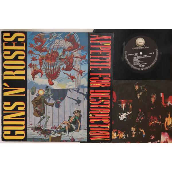 洋楽 Guns N' Roses / Appetite For Destruction Guns N' Roses – Appetite For Destruction – Vinyl (Uncensored