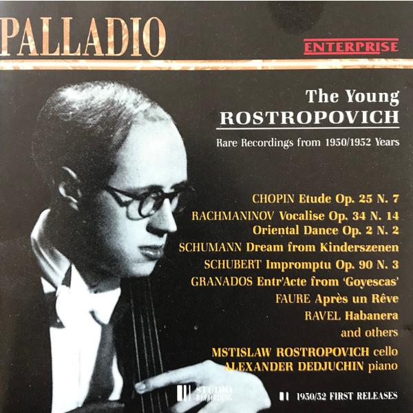 CD Mstislav Rostropovich - Fr?d?ric Chopin, Sergei Vasilyevich Rachmaninoff, Robert Schumann, Franz Schubert, Enrique Granados, Ga