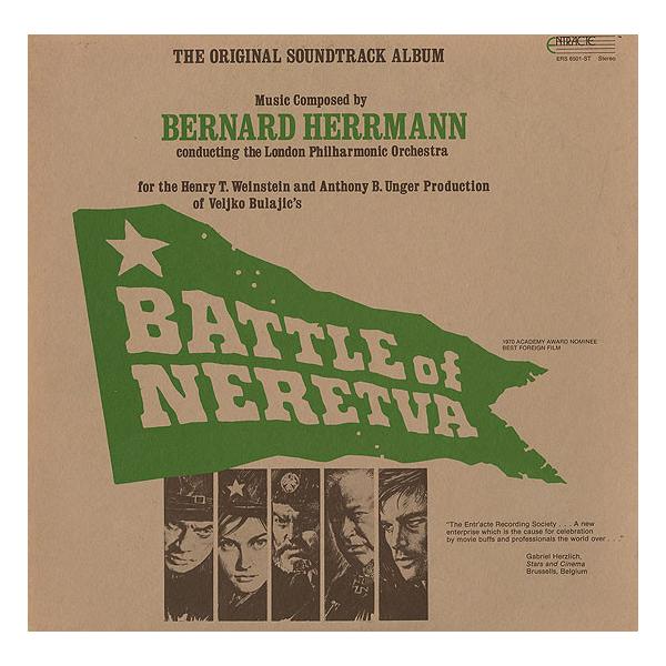 米LP Bernard Herrmann ネレトバの戦い Battle Of Neretva ERS6501ST ENTRACTE /00260